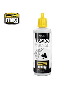 Mig Akrylmaling, ammo-by-mig-jimenez-2051-matt-lucky-varnish-60-ml, MIG2051