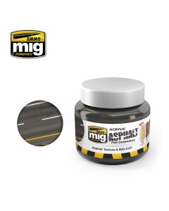 Mig, ammo-by-mig-jimenez-mig2107-asphalt-acrylic-250-ml-jars, MIG2107