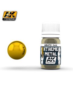 AK Interaktive, ak-interactive-ak-472-xtreme-metal-gold-30-ml, AKI472