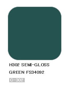 Mr. Hobby, mr-hobby-h-302-green-fs-34092-10-ml-aqueous-hobby-color, MRHH302