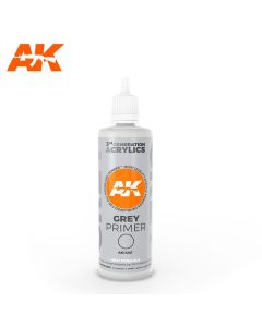AK Interaktive, ak-interactive-ak11241-grey-primer-100ml-third-generation-acrylics, 11241