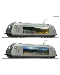 Lokomotiver Norske, roco-70658-nsb-el-18-2247-se-norge-ta-toget-motivlakkering-dc-analog, ROC70658