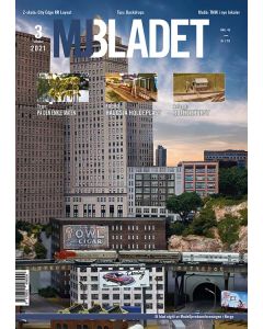 Blader, MJ-Bladet 3/2021, modelljernbane tidsskrift, MJF0321