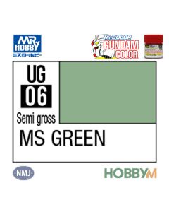 Mr. Hobby, mr-hobby-ug-06-ms-green-10-ml-gundam-color-mr-color, MRHUG06