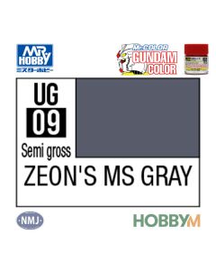 Mr. Hobby, mr-hobby-ug-09-ms-grey-zion-10-ml-gundam-color-mr-color, MRHUG09