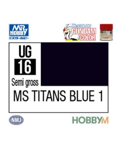 Mr. Hobby, mr-hobby-ug-16-titans-blue-1-10-ml-gundam-color-mr-color, MRHUG16