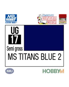 Mr. Hobby, mr-hobby-ug-17-titans-blue-2-10-ml-gundam-color-mr-color, MRHUG17