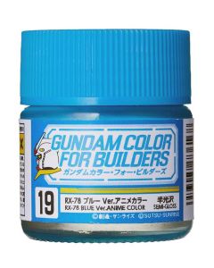 Mr. Hobby, mr-hobby-ug-19-rx-78-blue-version-anime-color-10-ml-gundam-color-for-builders-mr-color, MRHUG19