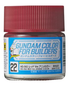 Mr. Hobby, mr-hobby-ug-22-ms-06s-red-version-anime-color-10-ml-gundam-color-for-builders-mr-color, MRHUG22