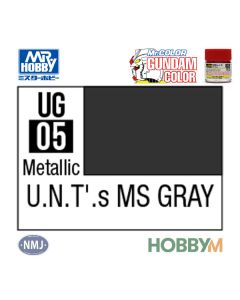 Mr. Hobby, mr-hobby-ug-05-ms-grey-10-ml-gundam-color-mr-color, MRHUG05
