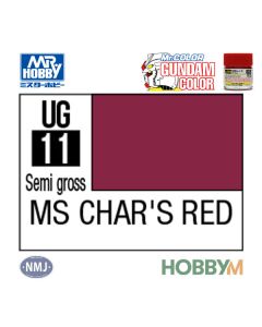 Mr. Hobby, mr-hobby-ug-11-ms-chars-red-10-ml-gundam-color-mr-color, MRHUG11